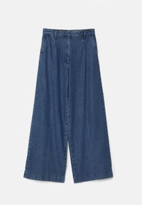 ABIGALE PLEATED TROUSER - Relaxed fit jeans - stark