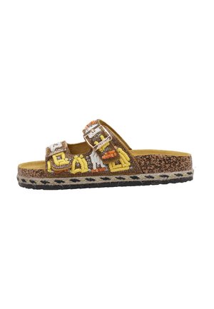24097 - Sandalias planas - yellow