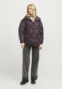 JJXX SHINY QUILTED OTW SN - Wintermantel - sassafras