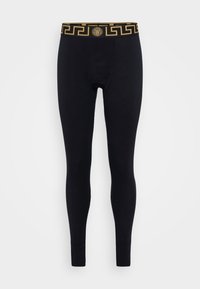 UNDERPANTS LONG JOHN TOPEKA NEW LOGO - Caleçon long - black/gold