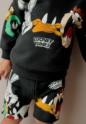 Next LOONEY TUNES CREW  SET    - Sweatshirt - charcoal grey