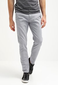 BOSS CASUAL Tygbyxor - dark blue