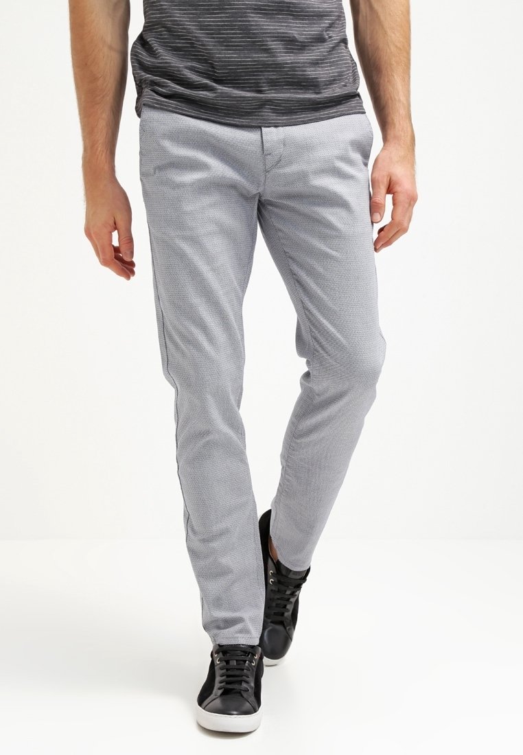 BOSS CASUAL Tygbyxor - dark blue