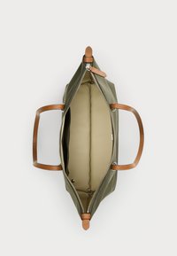 Lauren Ralph Lauren KEATON TOTE MEDIUM - Maisiņveida soma - dark olive