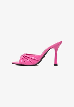Juicy Couture, JUICY COUTURE FLIP-FLOPS WOMEN'S PINK 5907964022176 - Muiltjes met hak - pink