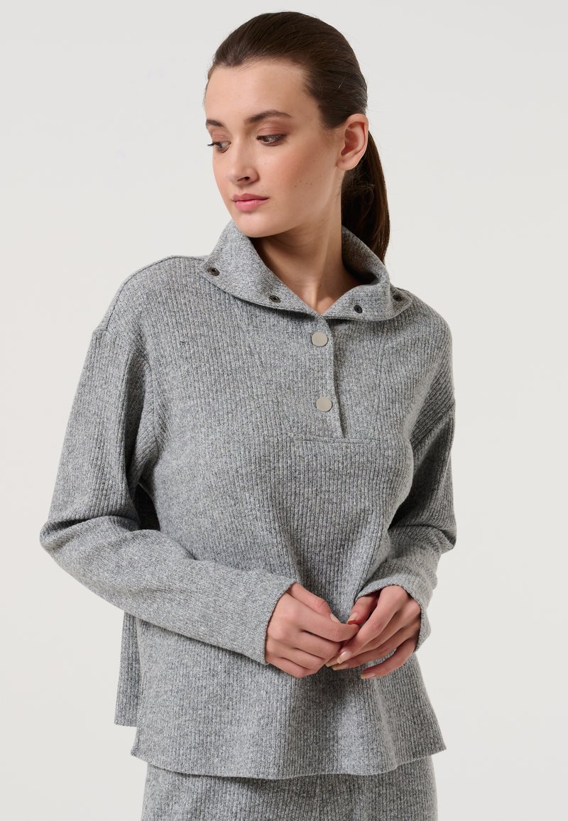 Key Largo MST THOMAS ROUND NECK - Maglione - pistachio green/verde chiaro