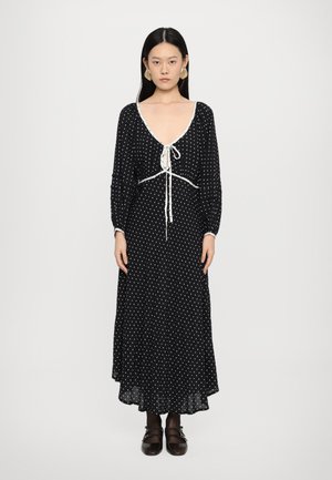 SUKI DRESS - Kjole - black/white