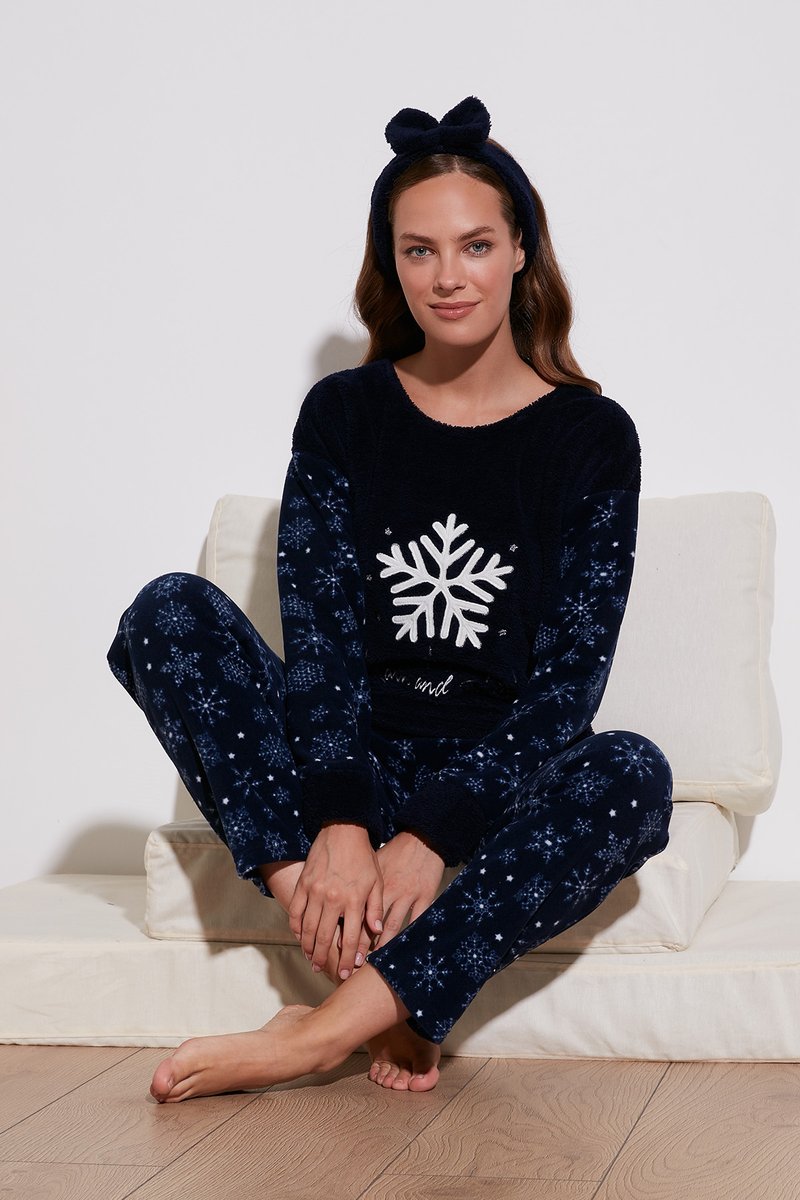 LELA REGULAR FIT - Pyjama - dark blue