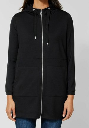 Sudadera con cremallera - black