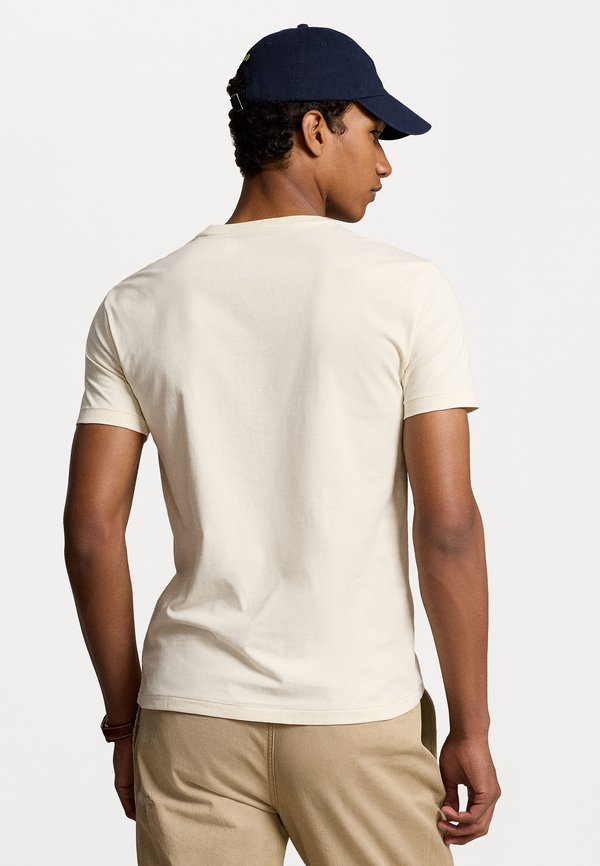 CUSTOM SLIM FIT JERSEY CREWNECK T-SHIRT - Basic T-shirt - sand4