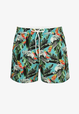 TROPICAL BOTANICAL - Swimming shorts - blue