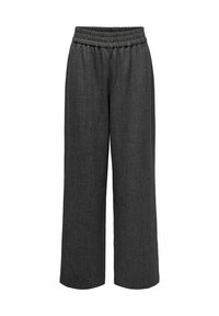 ONLY WEITEM ONLELISE MITTLERE TAILLE NORMAL GESCHNITTEN - Jogginghose - dark grey melange