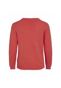 VILA Strickpullover - coral