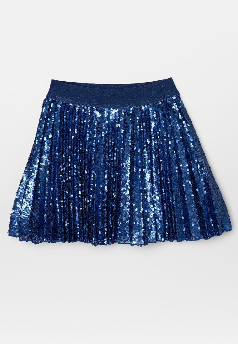 Monnalisa Plooirok donkerblauw