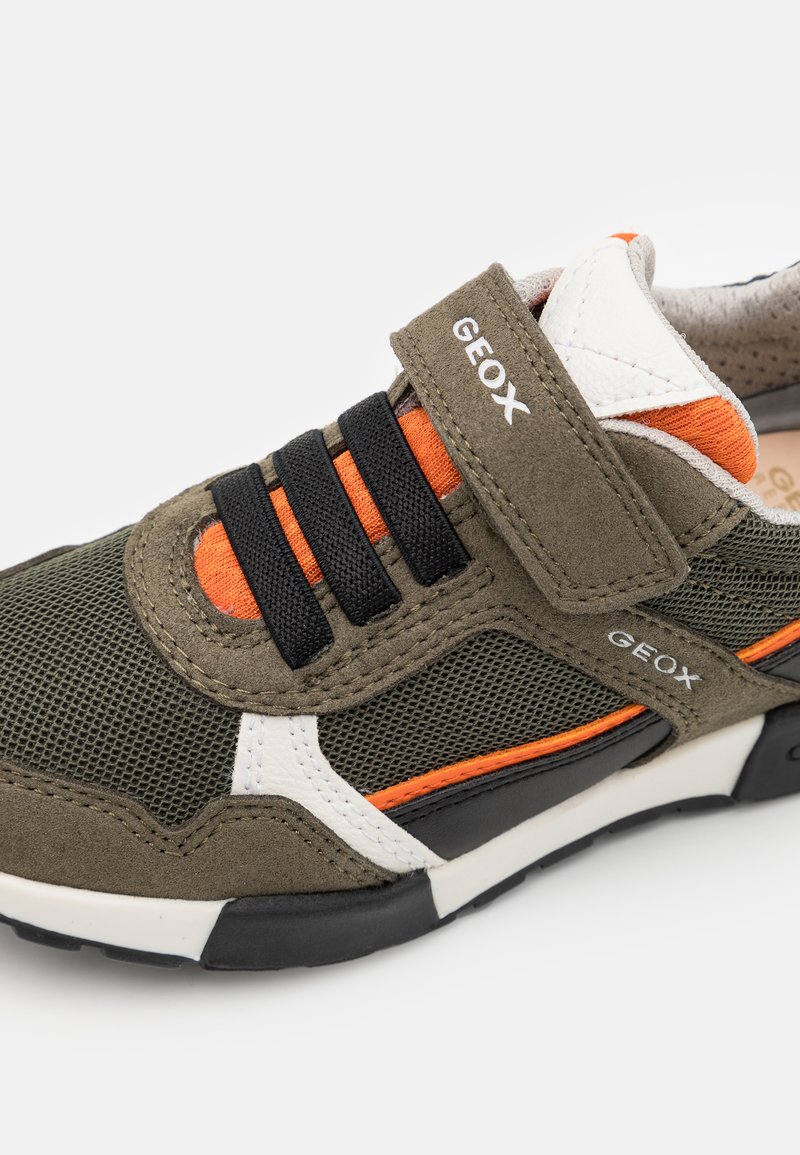 Kinder Sneaker low | Geox ALFIER BOY Sneaker low military/orange/khaki - OJ38819 Kinder Sneaker low | Geox ALFIER BOY Sneaker low military/orange/khaki - OJ38819