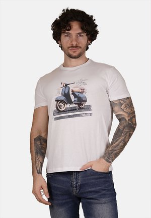 Yes Zee T-shirt con stampa - bianco