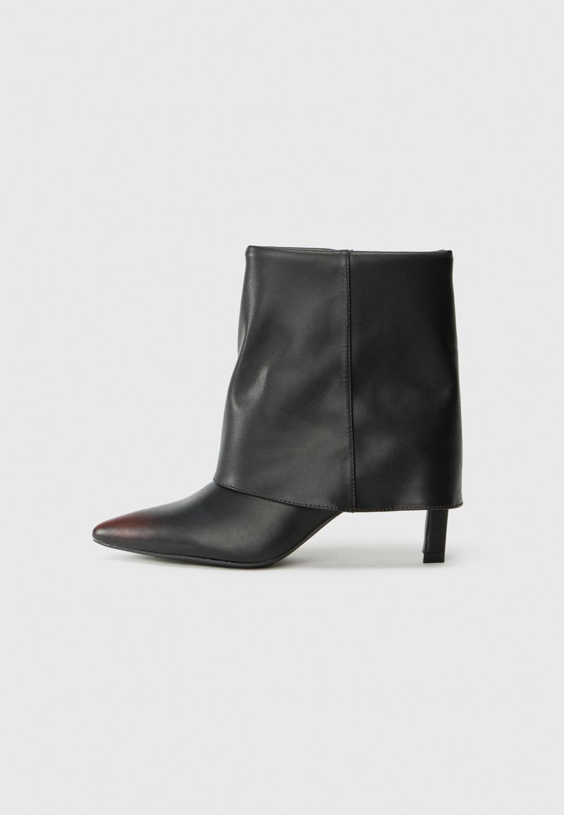 Even&Odd Ankle boots - black/burgundy/black - Zalando.co.uk