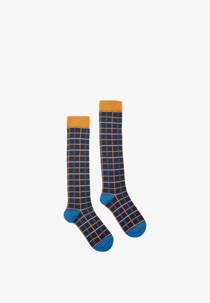 Nice Things, WOMEN - Knee high socks - navy blue