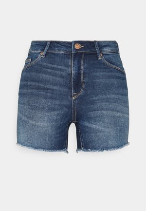 Short en jean - dark-blue denim