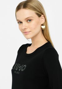 LIU JO BETTER WITH LOGO - Trui - black