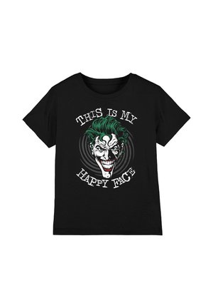 DC COMICS - BATMAN, BATMAN MANIACAL SPIRAL UNISEX - Print T-shirt - black