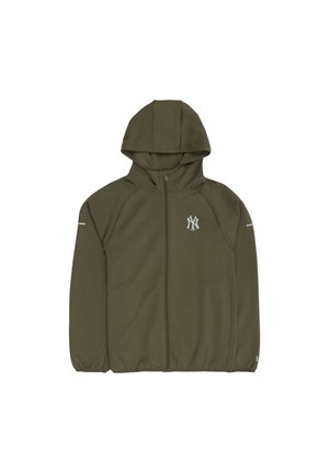 New Era, NEW YORK YANKEES CORE PLUS WINDRBEAKER - Tréningová bunda - oliv
