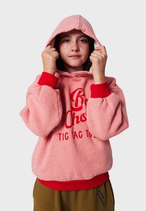 HOODED UNISEX - Sweat à capuche - light red