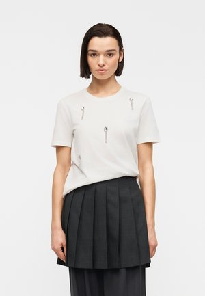 ONLFILIZZA LIFE STONE - Μπλουζάκι με στάμπα - cloud dancer