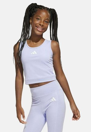 ALL SPORTS FAVORITE CROP - Top - violet tone white
