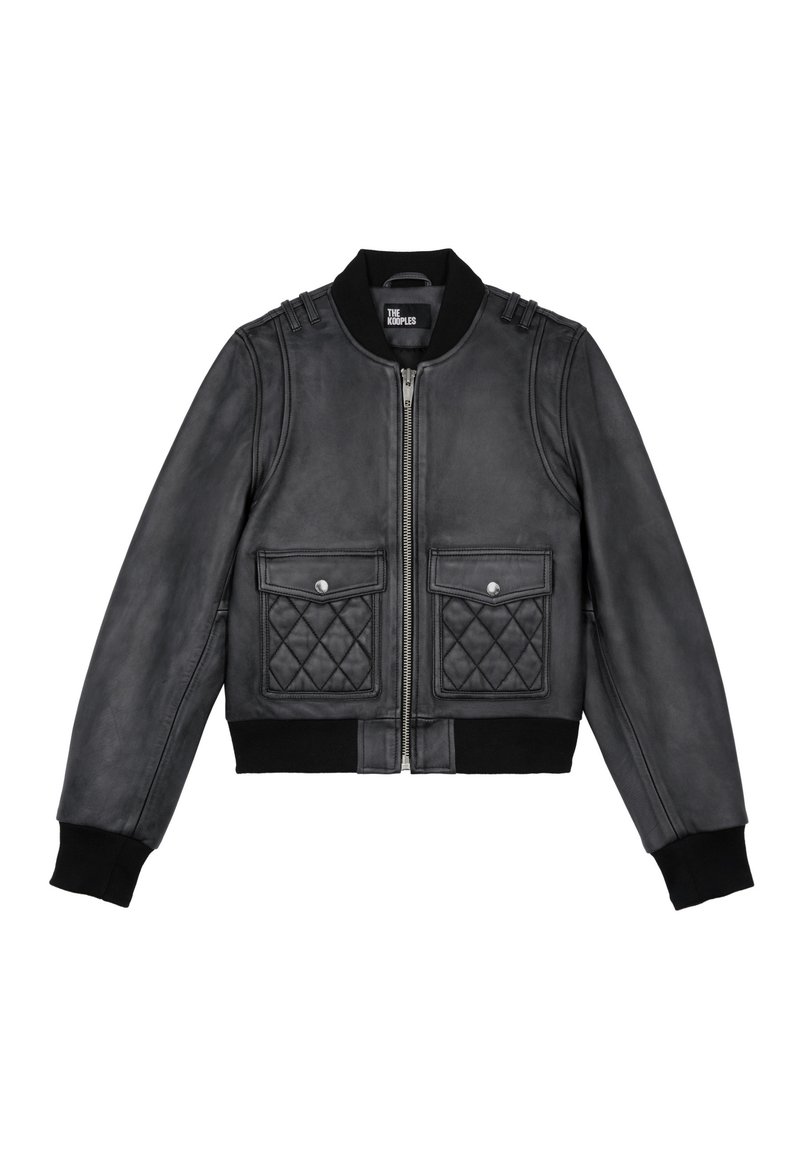 Veste Bombers Doudoune The Kooples - Noire - Taille M - Neuf (sans étiquettes) - Style Urbain Et Chaud