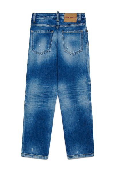 Dsquared2 UNISEX - Džínsy s rovným strihom - blue denim