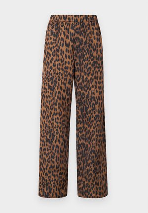 NIVIA - Nohavice - dark brown