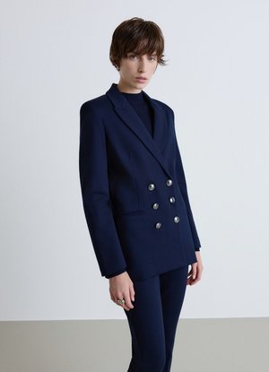 Calliope, GIACCA TINTA UNITA - Blazer - blu notte