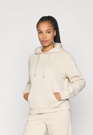 ONPJONI LIFE HOOD LOOSE BRUSH - Hoodie - pumice stone