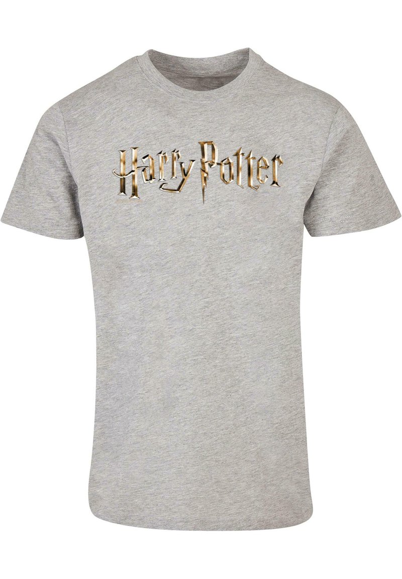 ABSOLUTE CULT HARRY POTTER FULL COLOUR LOGO - T-Shirt print - heather grey/hellgrau - Zalando.de