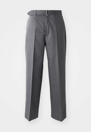 OFFICINE GENERALE NASH BELT  - Pantalon classique - dark grey