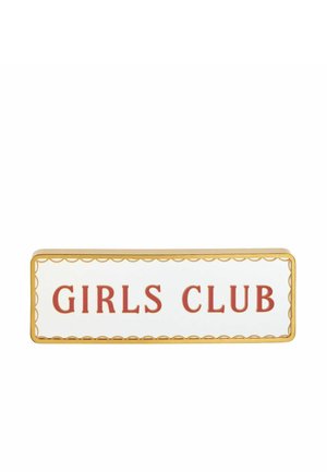 Next, GIRLS CLUB MIRRORED SIGN ORNAMENT UNISEX - Decoration - pink