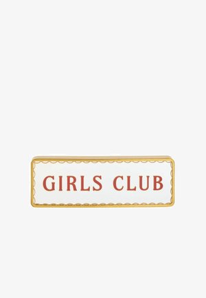 Next, GIRLS CLUB MIRRORED SIGN ORNAMENT UNISEX - Decoration - pink