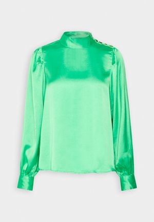 Vero Moda VMLOLA BUTTON - Blouse - bright green