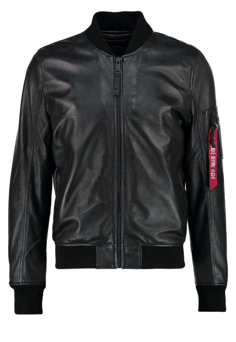 ALPHA INDUSTRIES: jacket for man - Black  Alpha Industries jacket 118113  online at