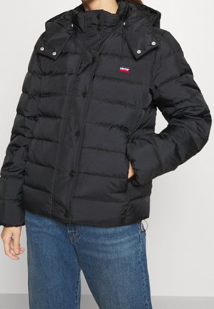 Gewatteerde jas - black