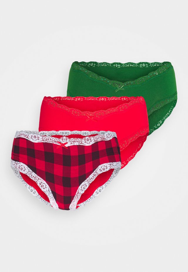 HIPSTER XMAS 3 PACK - Pants - multicolor