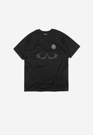 Wasted Paris, SHARP FOOTBALL UNISEX - T-shirt imprimé - black