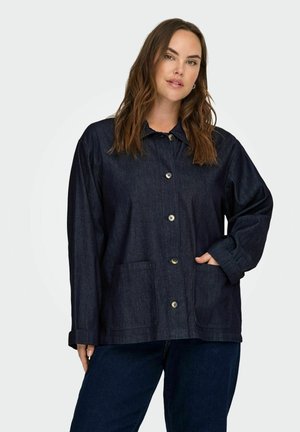 CARASHBY - Džinsinis švarkelis - dark blue denim