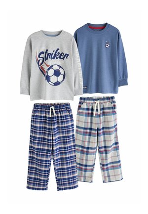 Next, WOVEN CHECK PYJAMAS SET OF 2  - Pyjama set - blue grey