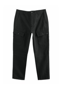UTILITY POCKET REGULAR FIT - Pantalones cargo - black