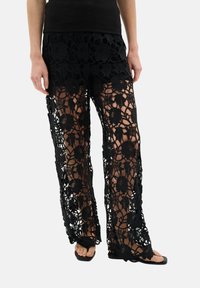 InWear - KYOTOIW  - Stoffhose - black Thumbnail-Bild 1