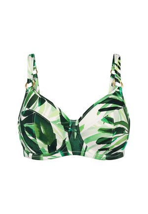 Triumph, RED LABEL SUMMER PALM - Bikini-Top - green combination