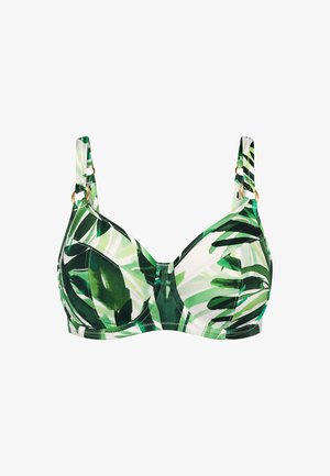 Triumph, RED LABEL SUMMER PALM - Bikinitop - green combination