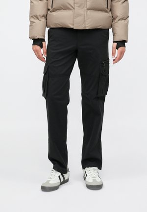 JPSTKANE DOVER ZIP - Cargobukse - black